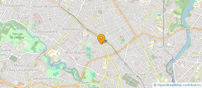 localisation de l'entreprise NET SPIRIT à NANTES