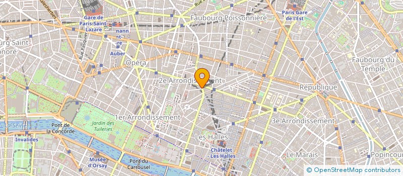 localisation de l'entreprise NET STIM  PARIS