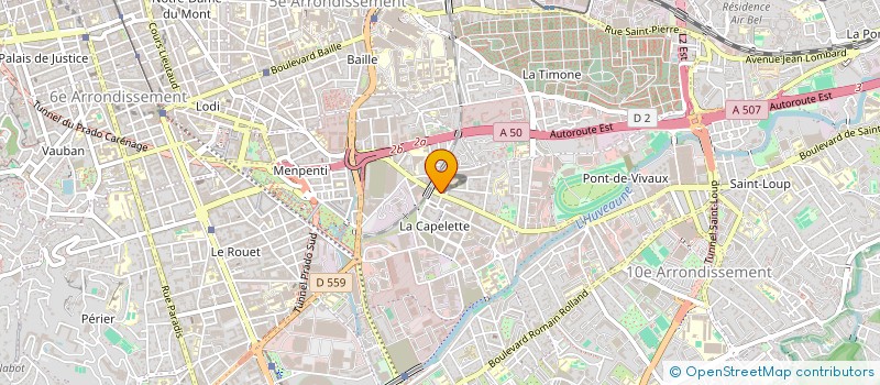 localisation de l'entreprise NET SURFING à MARSEILLE