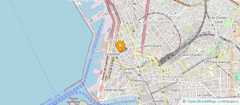 localisation de l'entreprise NET'TECH à MARSEILLE