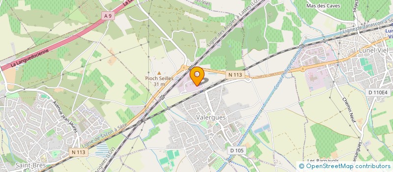 localisation de l'entreprise NET-THERM FRANCE  VALERGUES