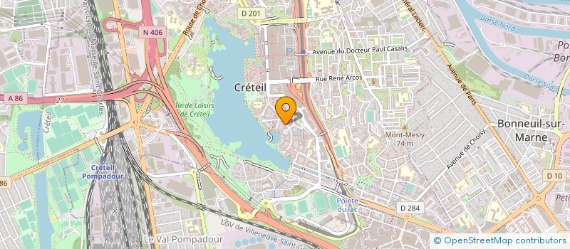localisation de l'entreprise NET-TRANSACT FRANCE à CRETEIL