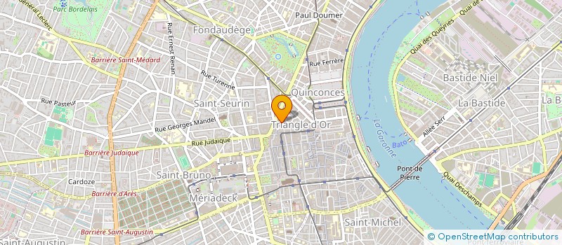localisation de l'entreprise NET TUILE à BORDEAUX