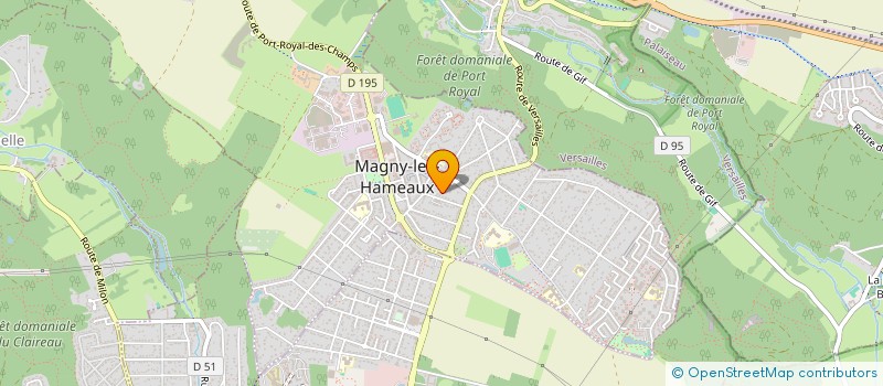 localisation de l'entreprise NET TUNING  MAGNY-LES-HAMEAUX