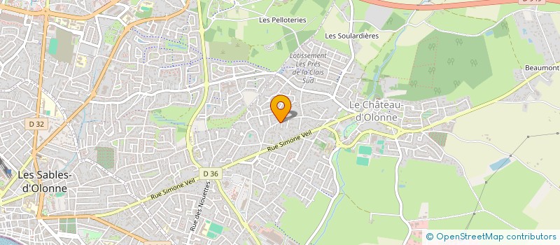 localisation de l'entreprise NET VENDEE HABITAT à LES SABLES D'OLONNE