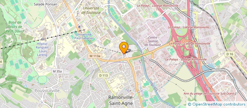 localisation de l'entreprise NET WASH  RAMONVILLE-SAINT-AGNE