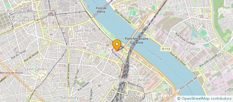 localisation de l'entreprise NET WEB CREATION à BORDEAUX