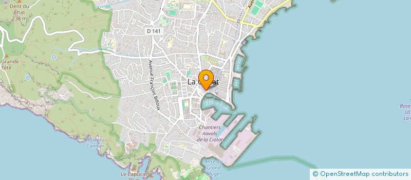 localisation de l'entreprise NET3I TECHNOLOGY  LA CIOTAT