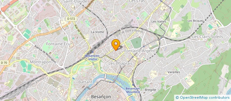 localisation de l'entreprise NET4PRO BESANCON  BESANCON