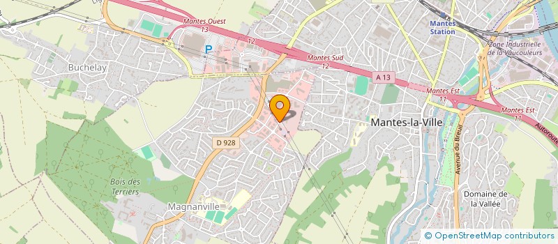 localisation de l'entreprise NET4PRO MANTOIS à MAGNANVILLE