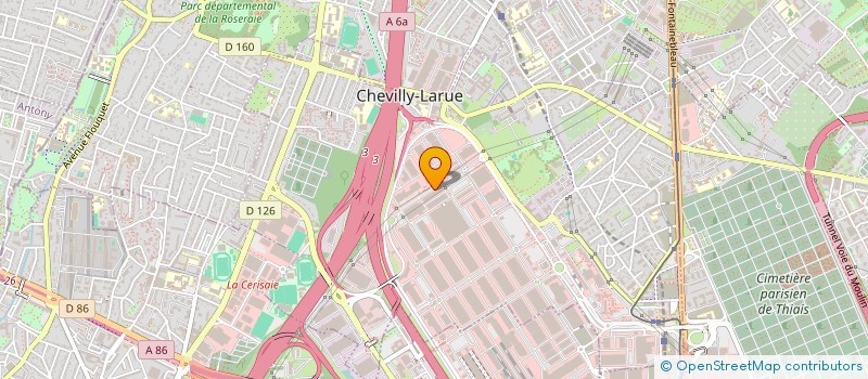 localisation de l'entreprise NETA  CHEVILLY-LARUE