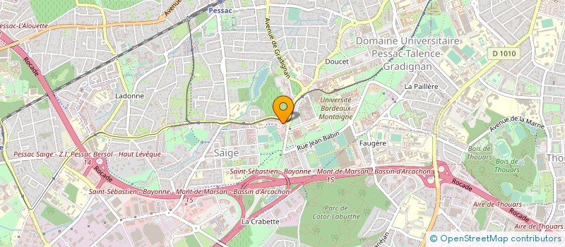 localisation de l'entreprise NETA à PESSAC