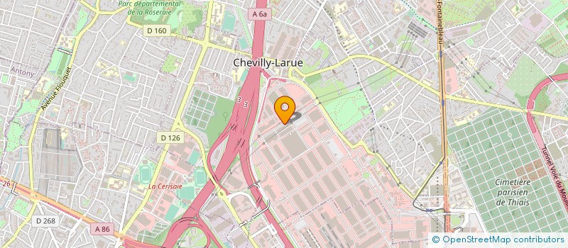 localisation de l'entreprise NETA FROID SERVICES  CHEVILLY-LARUE