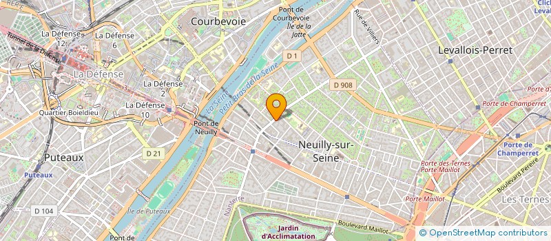 localisation de l'entreprise NETA HOLDING à NEUILLY-SUR-SEINE
