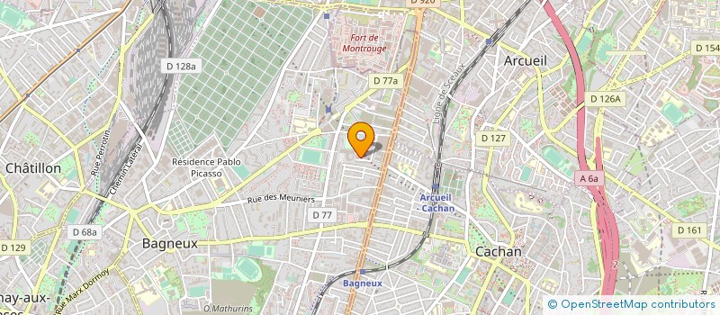 localisation de l'entreprise NETALIMA à BAGNEUX