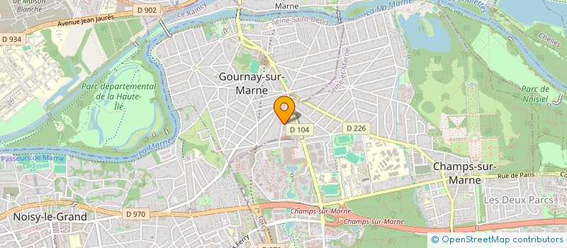 localisation de l'entreprise NETALYX CONSULTING  GOURNAY-SUR-MARNE