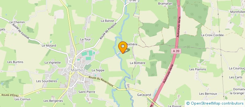 localisation de l'entreprise NETARENOV à MARBOZ