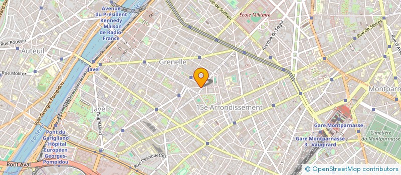 localisation de l'entreprise NETARGET à PARIS