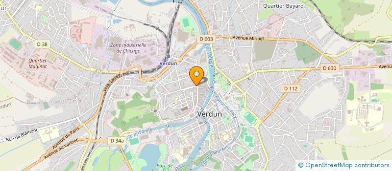localisation de l'entreprise NETASEC à VERDUN