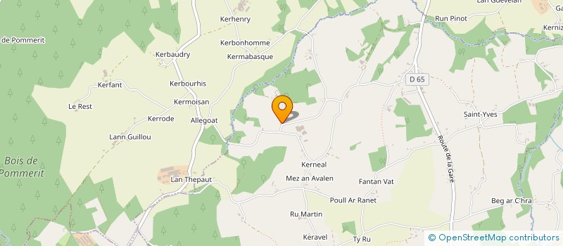 localisation de l'entreprise NETASEC SARL à LE MERZER