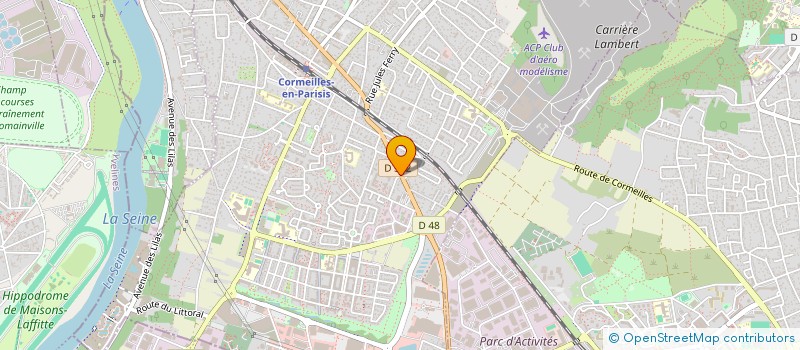 localisation de l'entreprise NETAUTO  CORMEILLES-EN-PARISIS