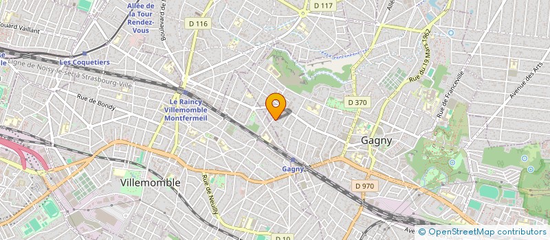 localisation de l'entreprise NETAVI AUTOMOBILES  GAGNY