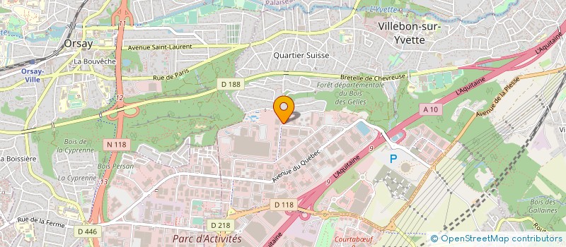 localisation de l'entreprise NETAXIS SOLUTIONS FRANCE  VILLEBON-SUR-YVETTE