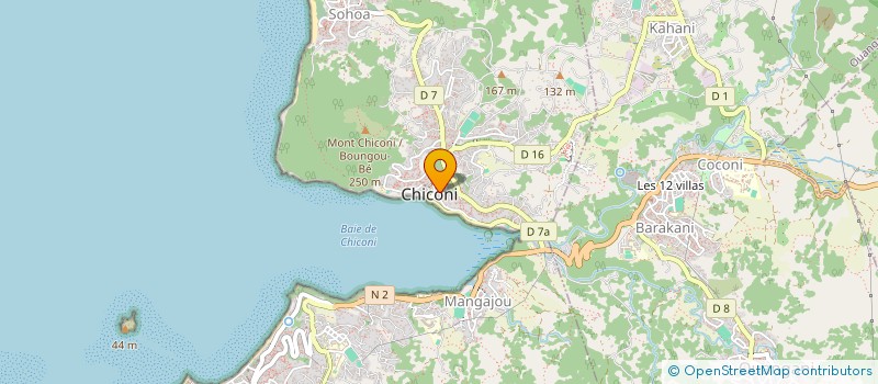 localisation de l'entreprise NETBUDGET à CHICONI