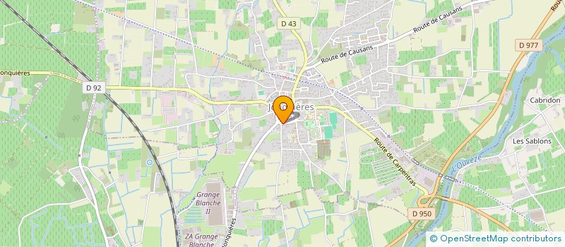 localisation de l'entreprise NETC ASSOCIES  JONQUIERES