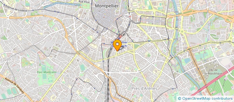 localisation de l'entreprise NETCAPITAL à MONTPELLIER
