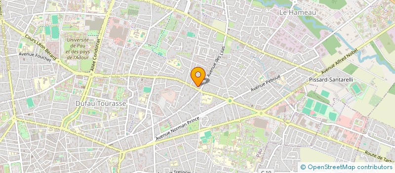 localisation de l'entreprise NETCAR à PAU
