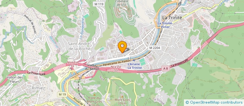 localisation de l'entreprise NETCLEAN à NICE