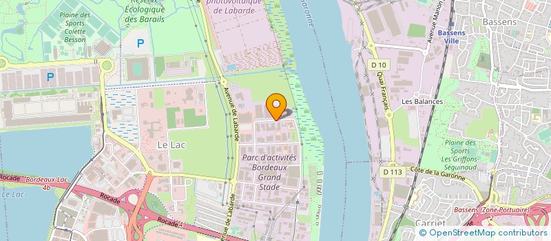 localisation de l'entreprise NETCO à BORDEAUX