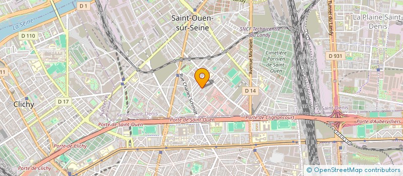 localisation de l'entreprise NETCO à SAINT-OUEN-SUR-SEINE