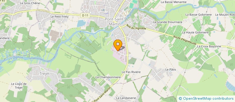 localisation de l'entreprise NETCO ATLANTIQUE à PONT-SAINT-MARTIN