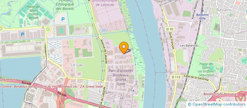 localisation de l'entreprise NETCO HAUTE MARNE  BORDEAUX