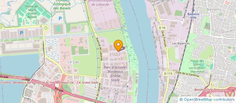 localisation de l'entreprise NETCO NORD à BORDEAUX