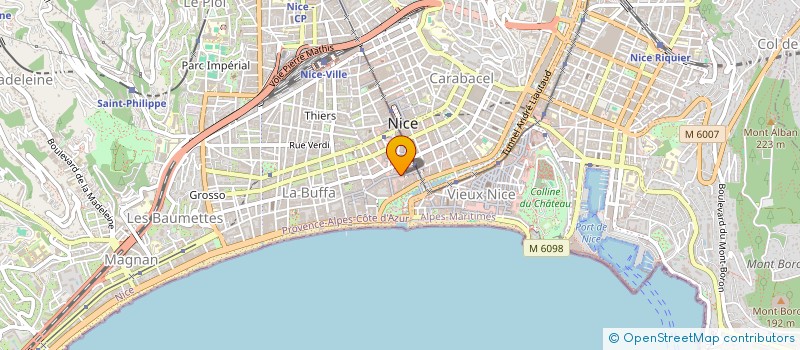 localisation de l'entreprise NETCOM à NICE