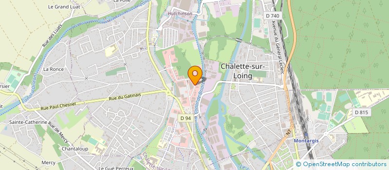 localisation de l'entreprise NETCOM  VITRY-SUR-SEINE