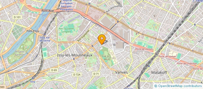 localisation de l'entreprise NETCOM CONSULTING à ISSY-LES-MOULINEAUX