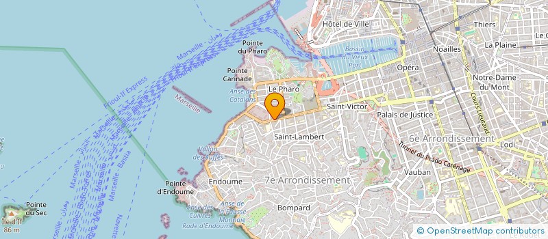 localisation de l'entreprise NETCOM OVERSEAS à MARSEILLE