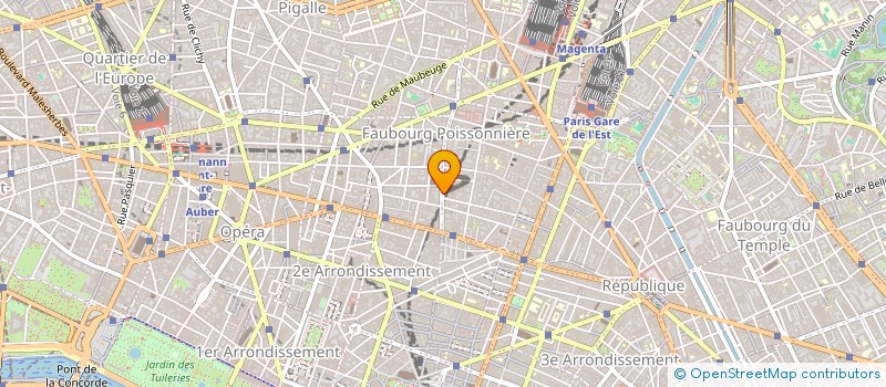 localisation de l'entreprise NETCONSTAT  PARIS