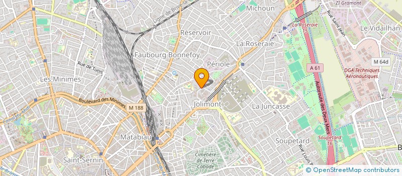 localisation de l'entreprise NETDIFFUSION à TOULOUSE