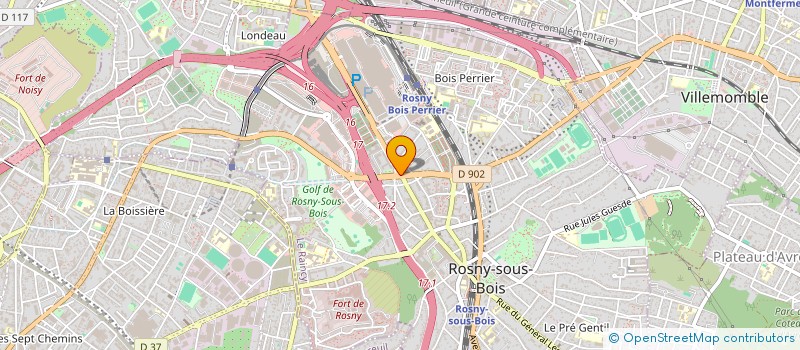 localisation de l'entreprise NETEL CONCEPT à ROSNY-SOUS-BOIS