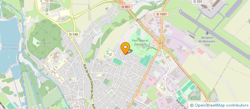 localisation de l'entreprise NETELEC à BEAUVAIS