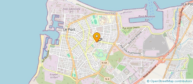 localisation de l'entreprise NETEVOLUTION  LE PORT