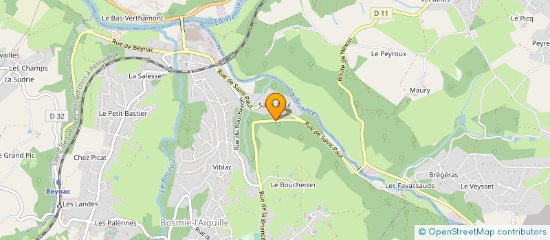 localisation de l'entreprise NETFAIRY à BOSMIE-L'AIGUILLE