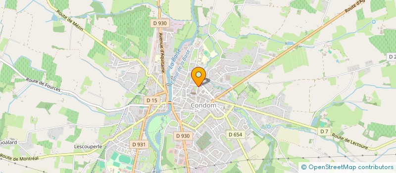 localisation de l'entreprise NETFIB  CONDOM