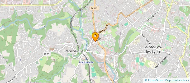 localisation de l'entreprise NETFORMATIC à FRANCHEVILLE