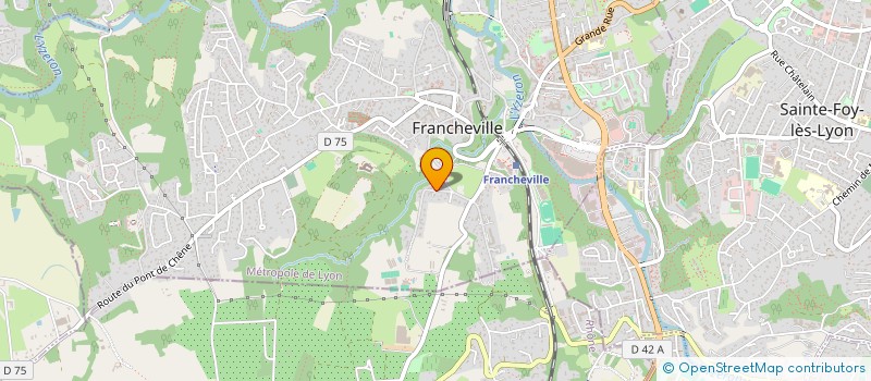 localisation de l'entreprise NETFREAKS à FRANCHEVILLE